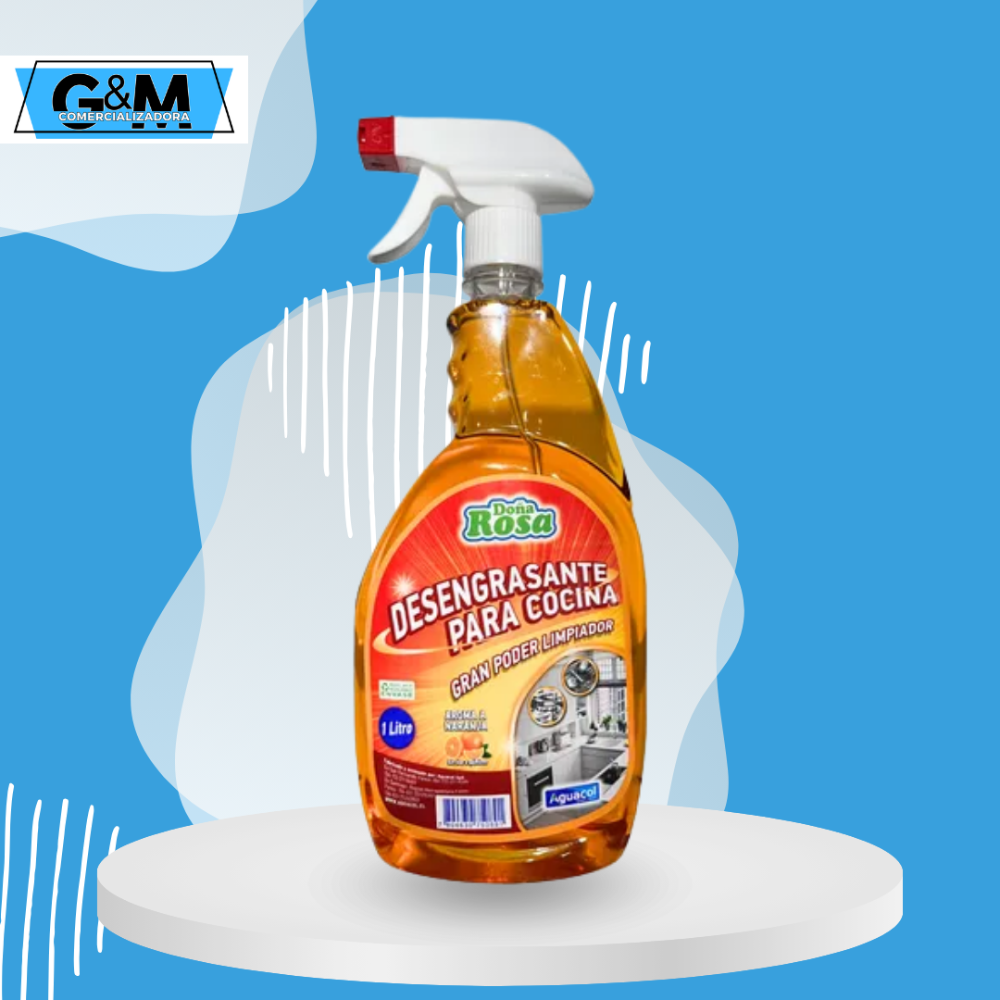 DESEGRASANTE PARA COCINA AROMA NARANJA 1 LTS