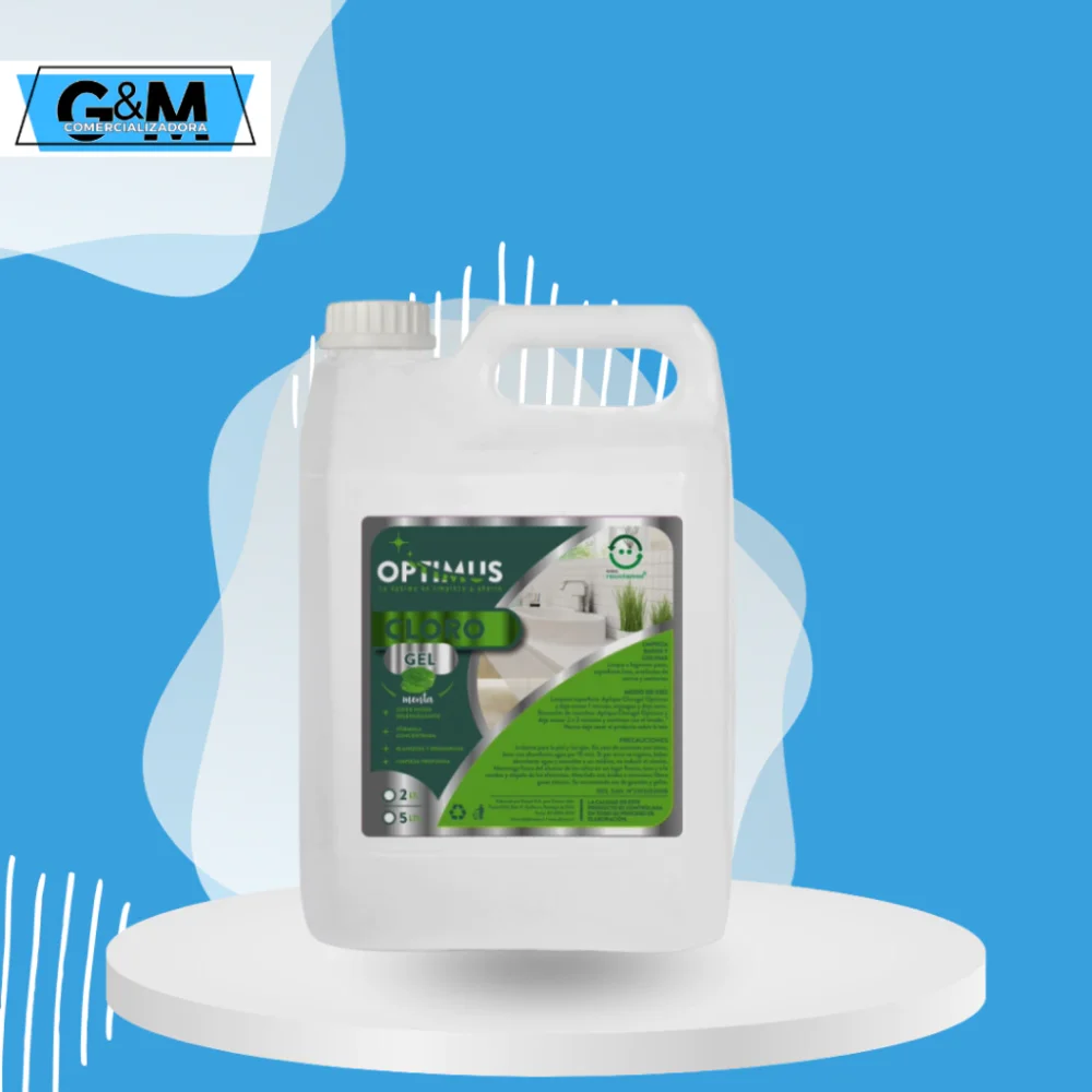 CLORO GEL 5 LTS MARCA OPTIMUS