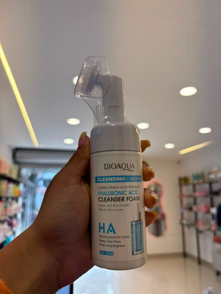 LIMPIADOR FACIAL BIOAQUA ACIDO HIALURONICO