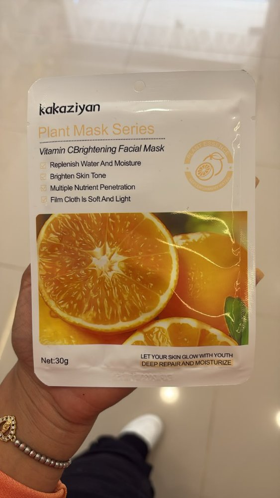 VELO FACIAL NARANJA KAKAZIYAN