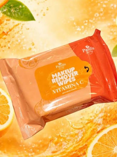 pañitos desmaquillantes paulis vitamina c