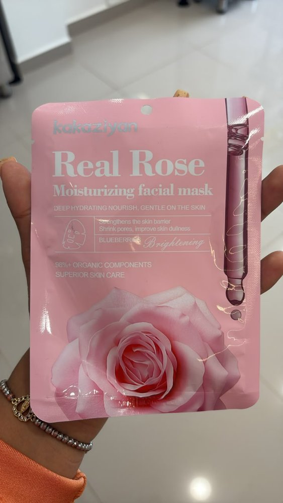 VELO FACIAL REAL ROSE KAKAZIYAN