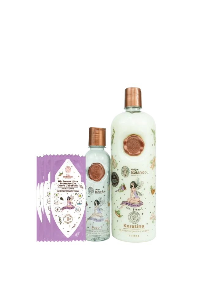 Kit de keratina evolución 1 Litro - 8 personas (grande)