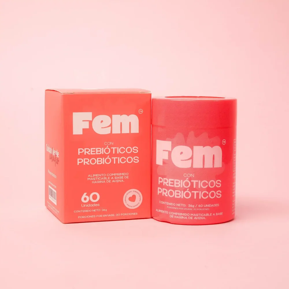 Alimento con probióticos y prebióticos x 60 UND