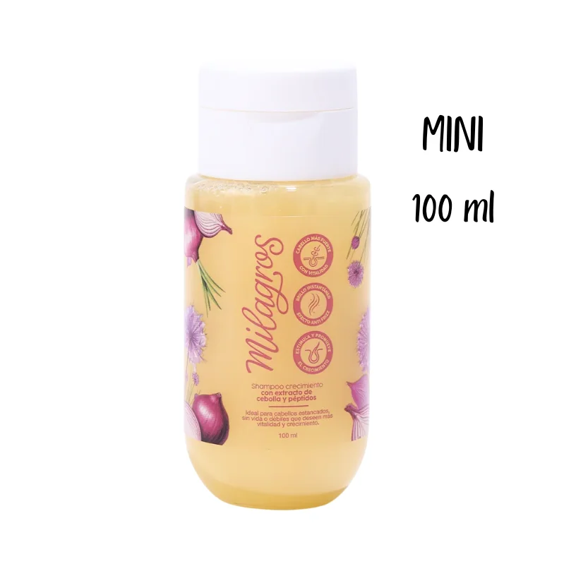 Shampoo Crecimiento Con Extracto de Cebolla y Péptidos Mini