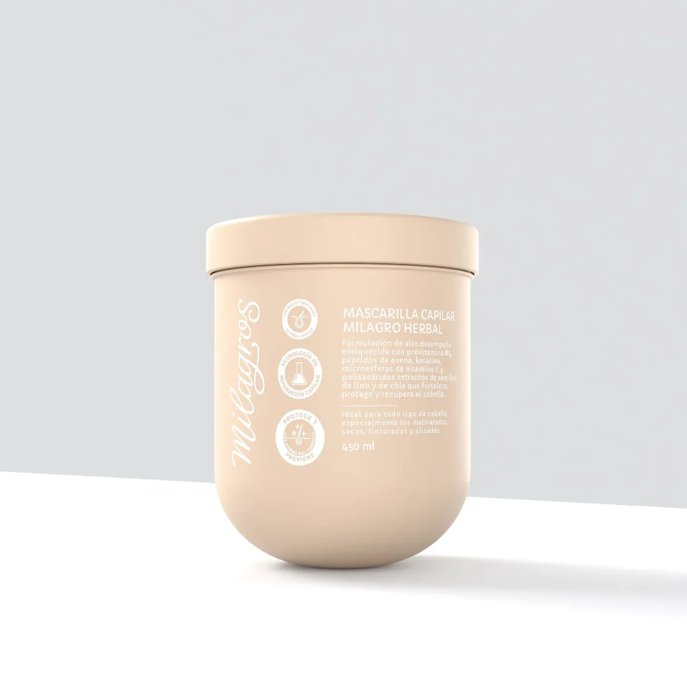 Mascarilla Capilar Milagro Herbal