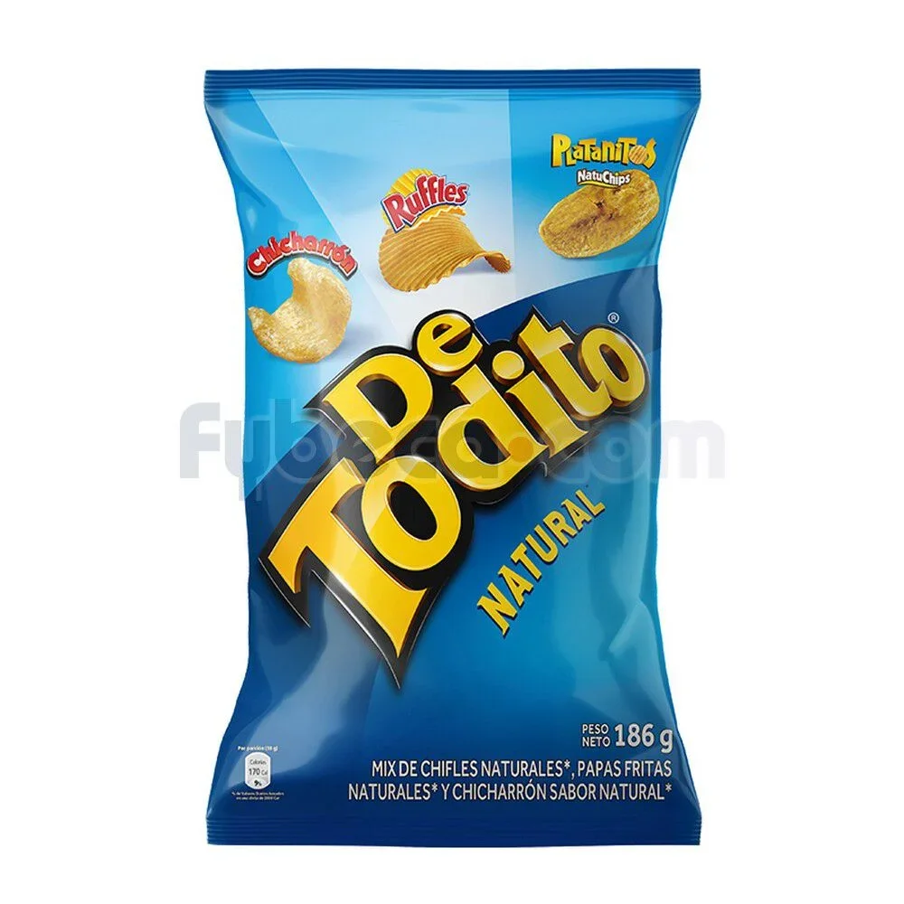 DE TODITO NATURAL  186 GR