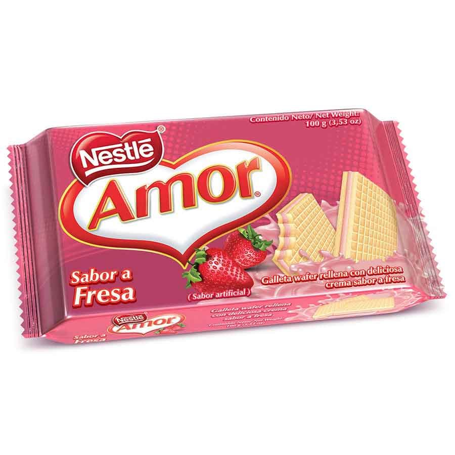 GALLETA AMOR DE FRESA MEDIANA