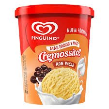 HELADO RON PASAS 1 LITRO