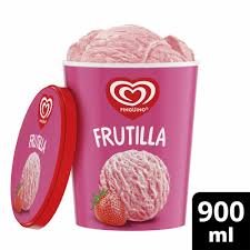 HELADO FRUTILLA 1 LITRO
