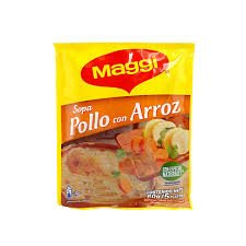 SOPA DE POLLO CON ARROZ  54 GR