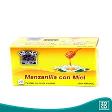 CAJA TE MAZANILLA CON MIEL