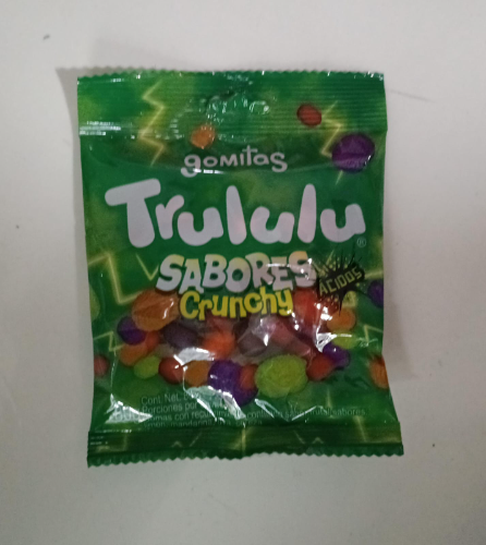GOMITAS TRULULU SABORES CRUNCHY, BOLSA 80 GR