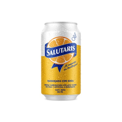 Salutaris Naranjada Lata 355mL