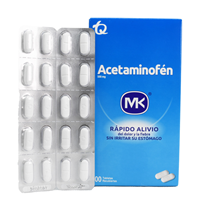 Acetaminofen MK 500mg