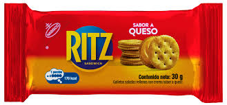 RITZ SABOR QUESO, 30GR