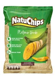 Natuchips snacks platanitos verdes 19gr