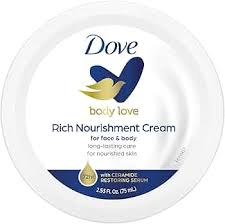 RICH NOURISHMENT CREAM BODY LOVE DOVE, 75ML LATA
