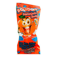 BOLIGOMA NARANJA SODA, 20GR