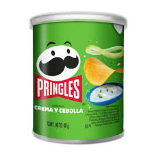 PRINGLES CREMA Y CEBOLLA, PEQUEÑA, 40 GR