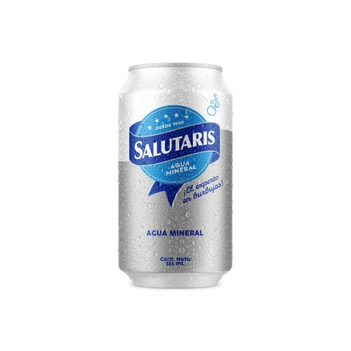 Agua Mineral Salutaris Original Lata 355mL