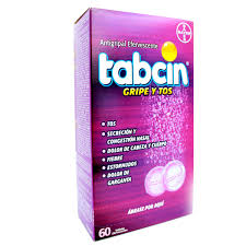TABCIN GRIPE Y TOS, TABLETAS EFERVESCENTES
