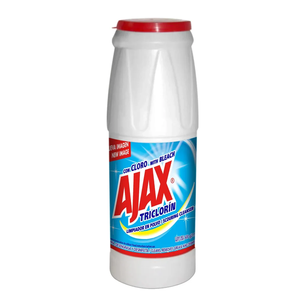 Ajax con cloro en polvo 600gr