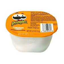 PRINGLES CHEDAR CHEESE MINI, 21GR
