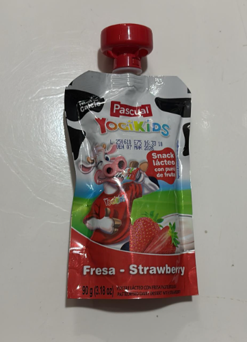 COLADOS PASCUAL, FRESA, 90GR