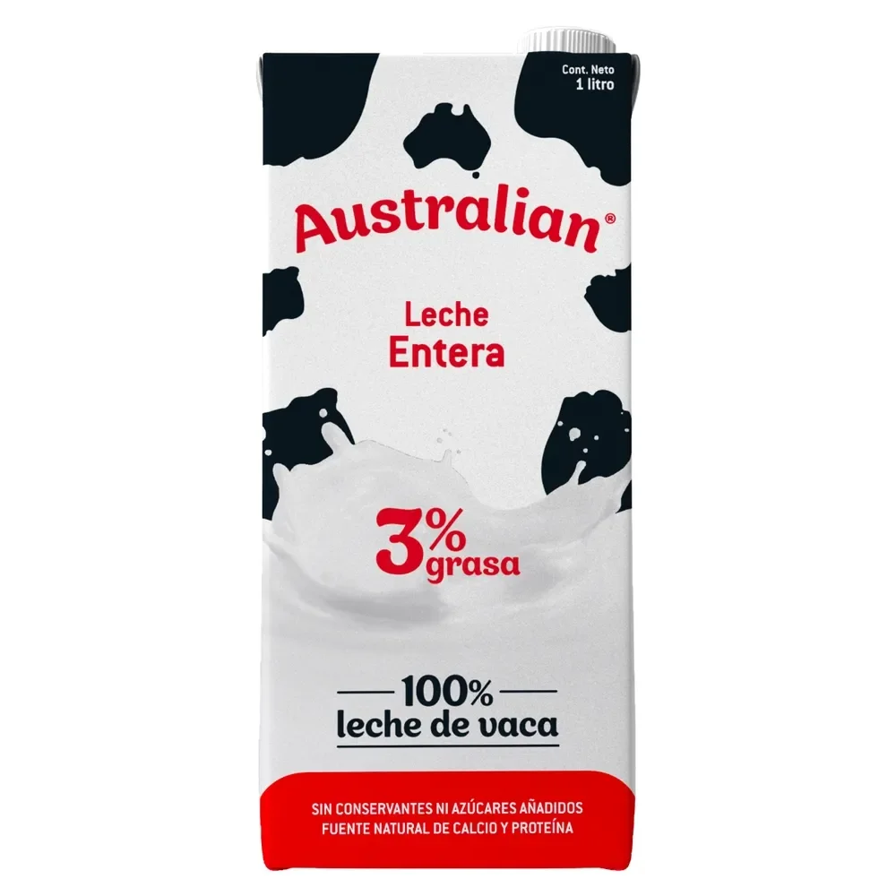 Australian leche entera 1000Ml