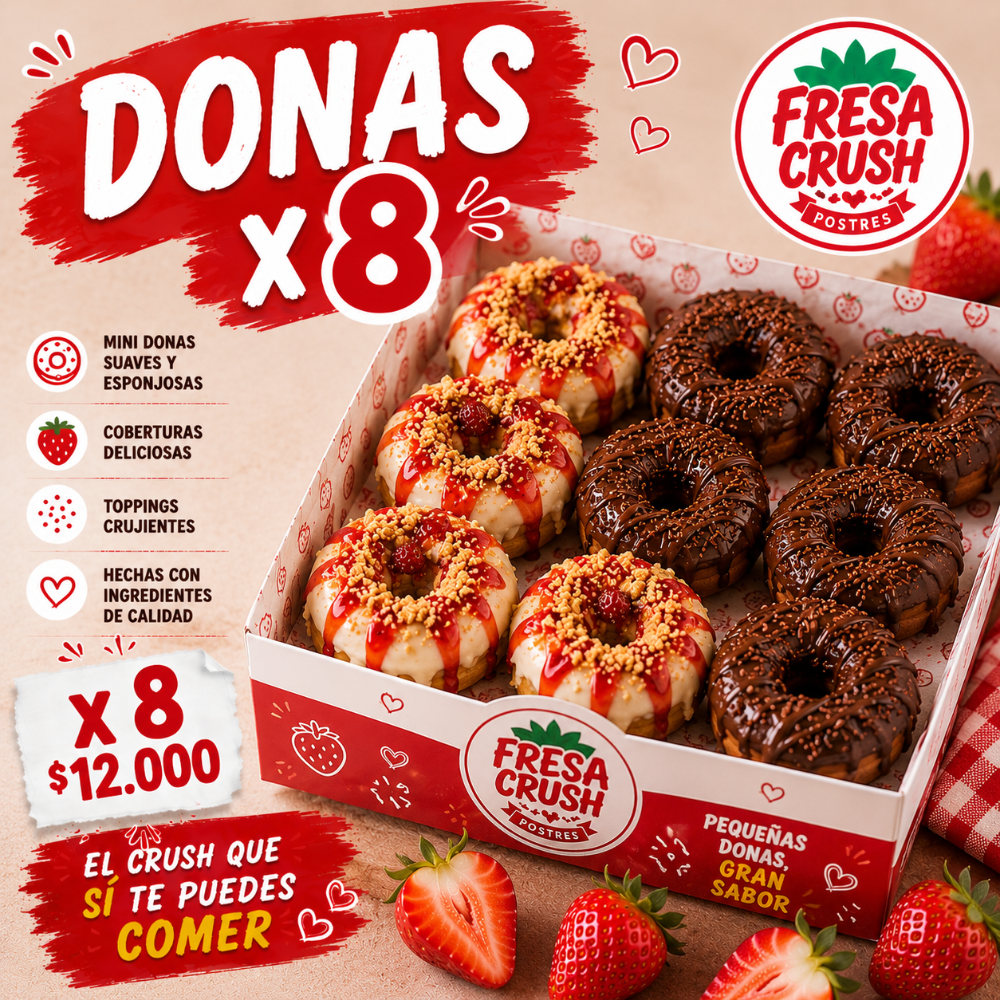donas x8