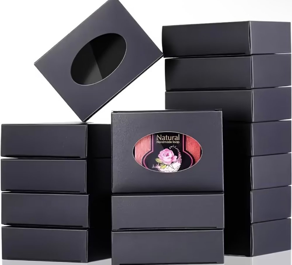 Windowed box (Black Color)