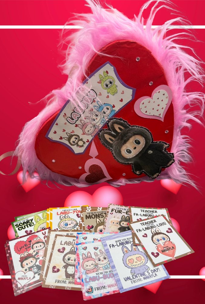 Personalized School Valentine's Box