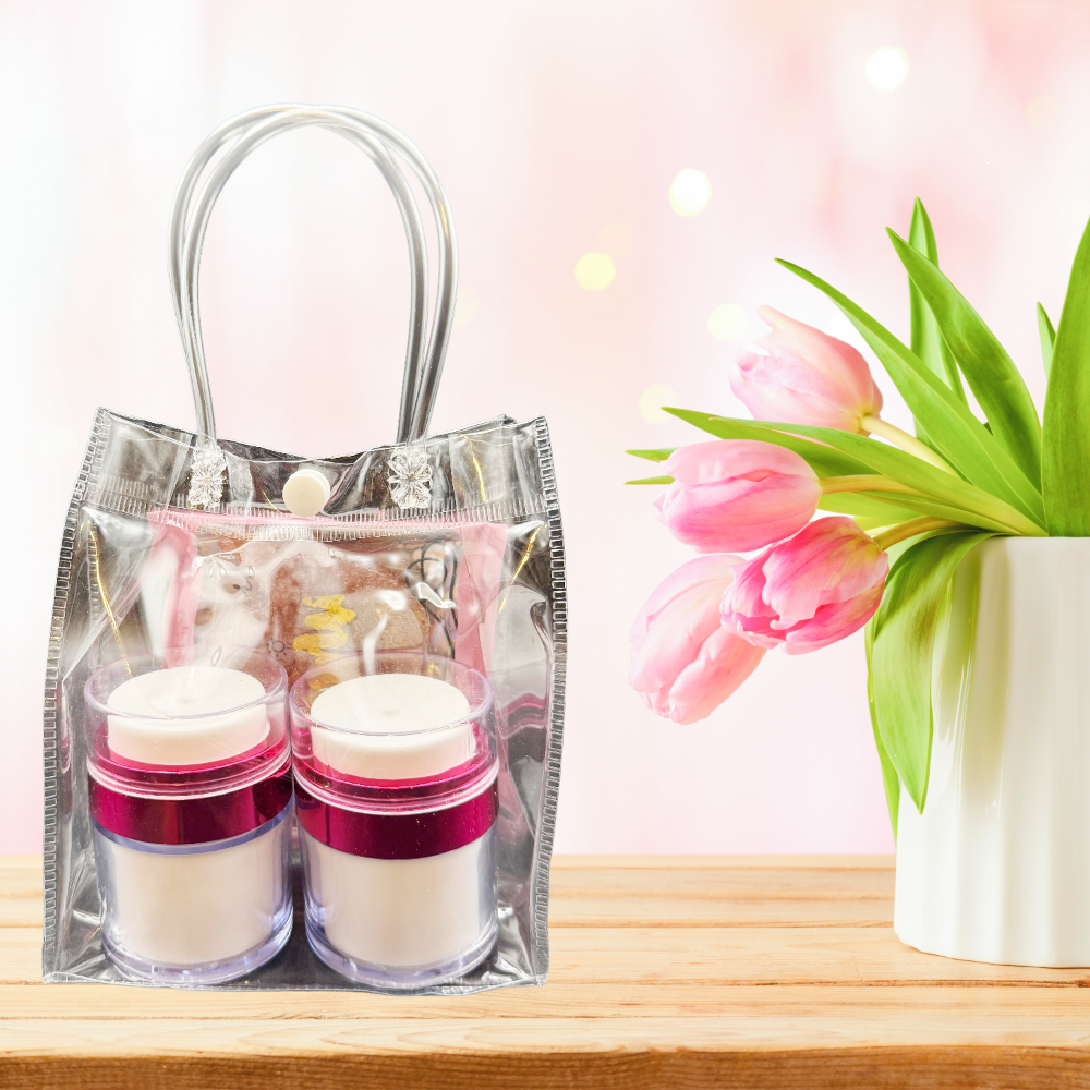 Heavy-Duty Transparent PVC Reusable Gift Bag
