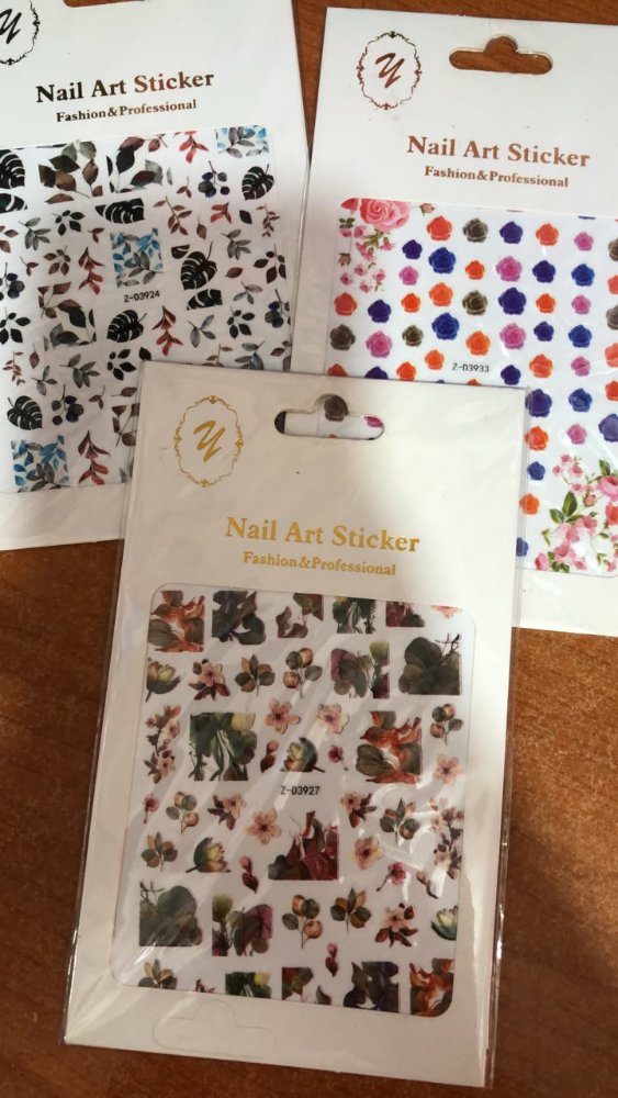 Sticker P/Uñas Variados Fashion&Professional