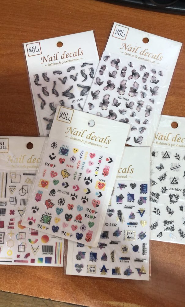 Sticker P/Uñas Uni Full