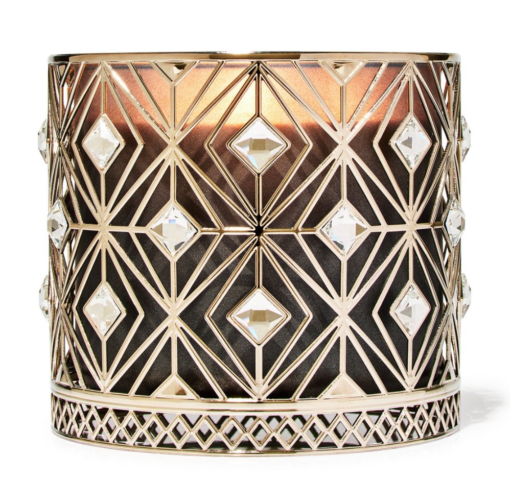 Candle holder Diamond Bling