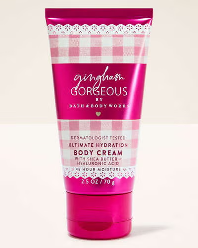 Travel Size Body Cream Gingham Gorgeous