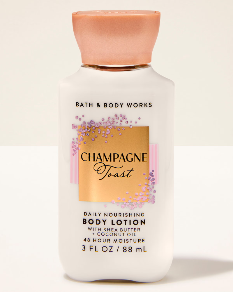 Travel Size Body Lotion Champagne Toast