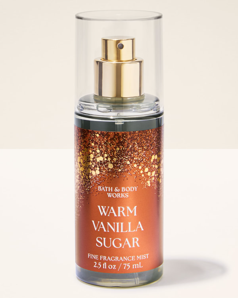 Travel Size Fine Fragrance Mist Warm Vanilla Sugar
