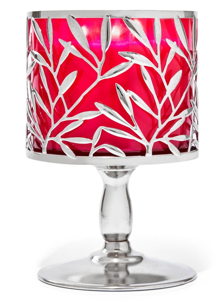 Candle holder Vine Leaf Pedestal