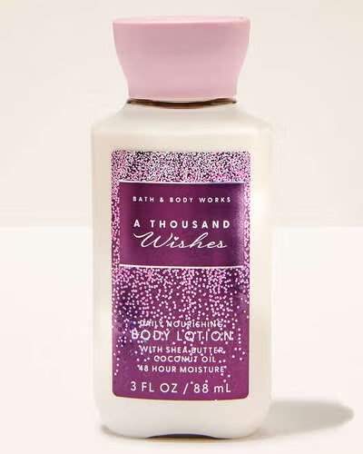 Travel Size Body Lotion A Thousand Wishes