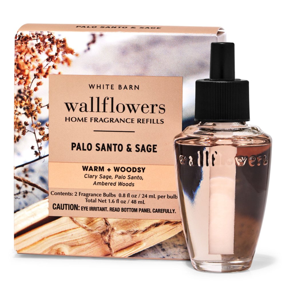 2pack fragrance refill Palo Santo & Sage