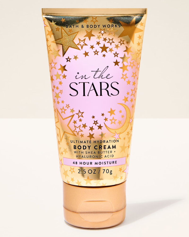 Travel Size Body Cream In The Stars