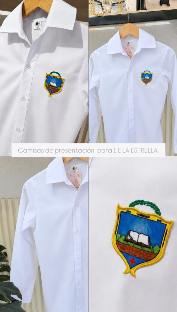 Camisa dotación presentación manga larga