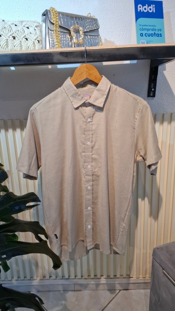 Camisa caballero manga corta