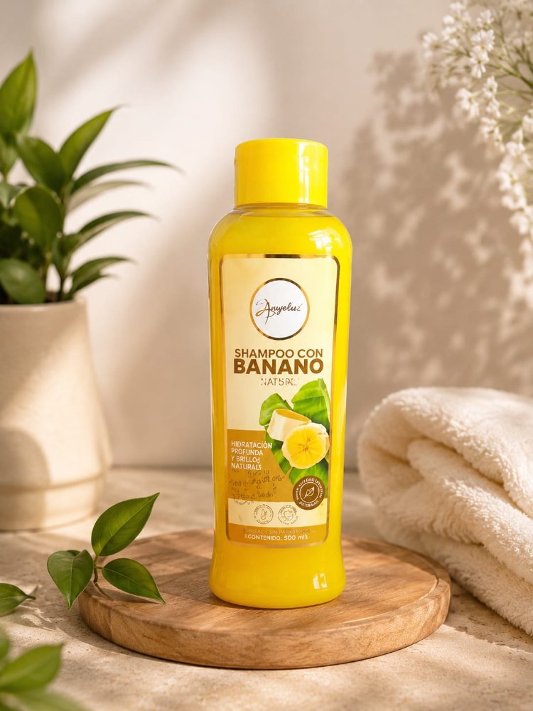 SHAMPOO DE BANANO