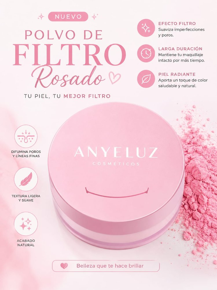 POLVO DE FILTRO ROSA