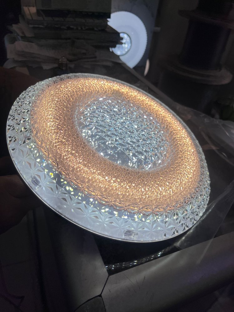 LUMINARIA DECORATIVA KT CCT TRICOLOR 23W ROSETA KL-3358-4