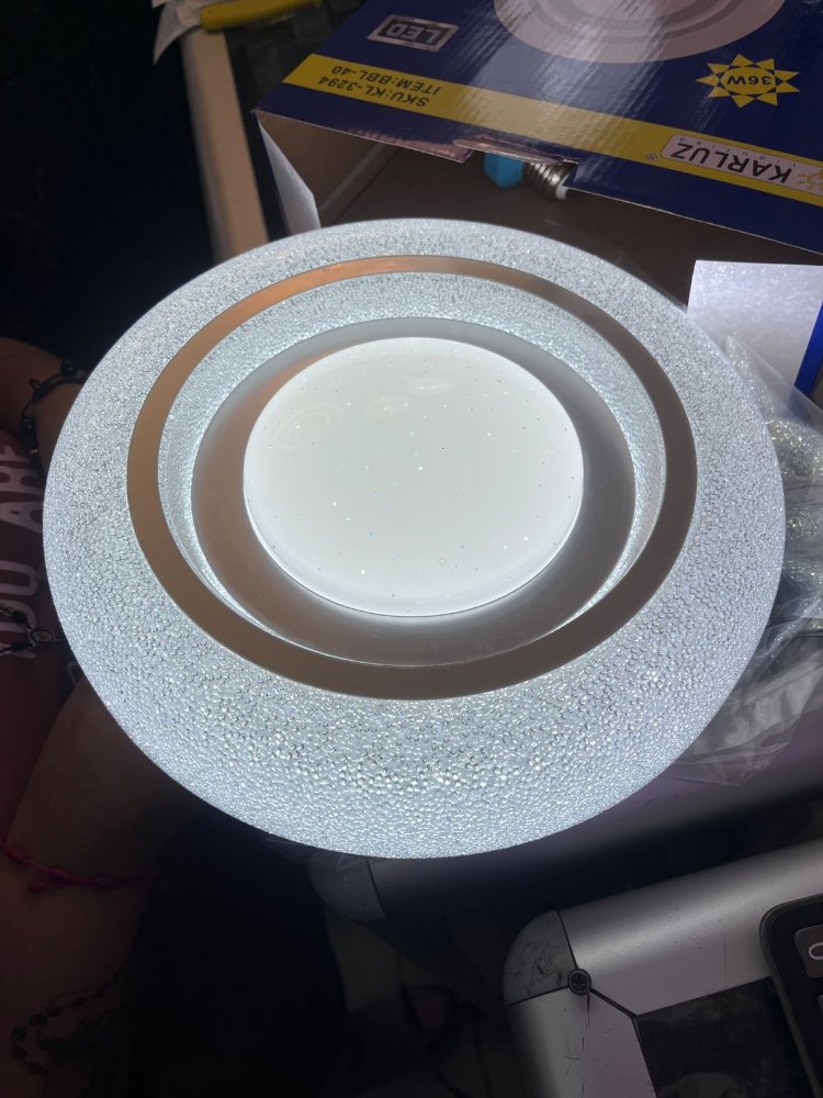 LUMINARIA DECORATIVA KT CCT TRICOLOR 23W ROSETA KL-3294